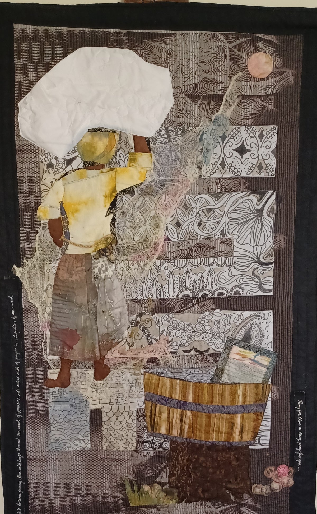 The Alchemist Art quilt